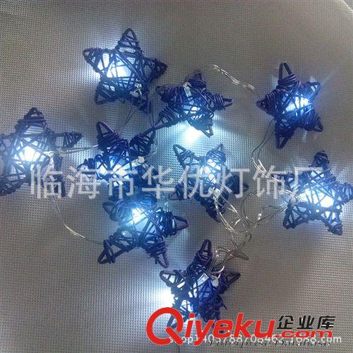 led燈串 電池盒燈串 led 節日彩燈 圣誕裝飾燈串 金屬掛件套件