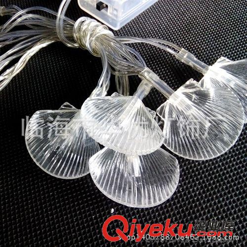 LED電池套花彩燈燈串  led扇貝套件 節日彩燈 戶外防水串燈 婚慶原始圖片2