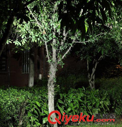 太陽能燈大功率LED投射燈戶外 景觀庭院燈飾路燈泛光燈5瓦集成原始圖片2