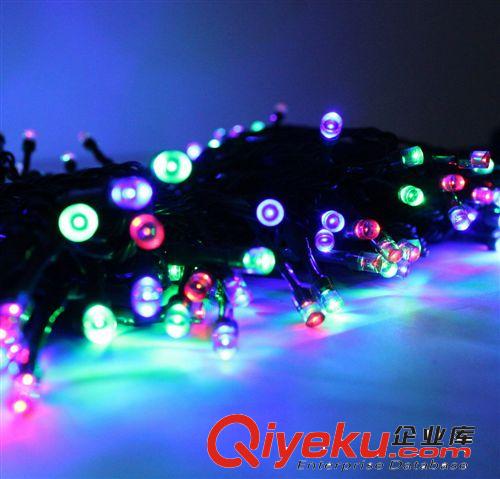 太陽(yáng)能燈串led串燈戶外彩燈閃庭院圣誕節(jié)日彩燈200LED原始圖片2