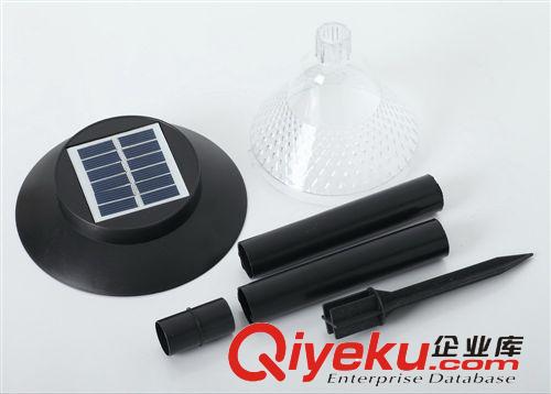 太陽能燈 庭院燈led戶外草坪燈超亮景觀燈 太陽能路燈插地8LED原始圖片3