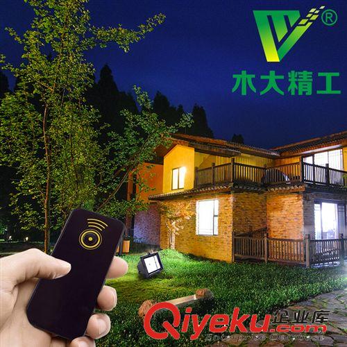 太陽能燈led太陽能路燈戶外超亮庭院花園射燈家用遙控?zé)?0LED原始圖片2