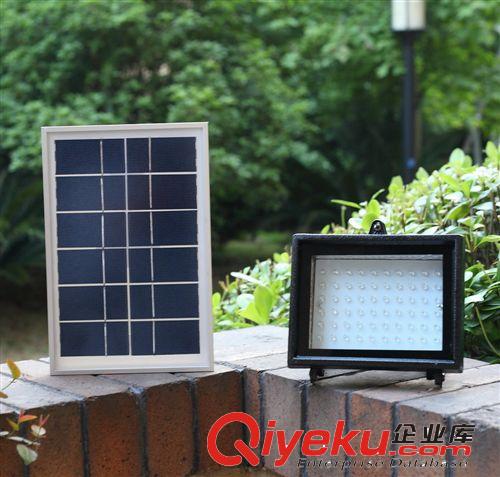 太陽能燈花園燈 投光燈 戶外 庭院 家用 超亮 照明 60LED泛光燈原始圖片2