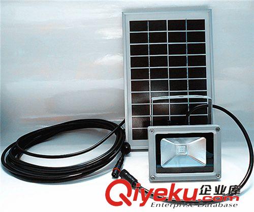 太陽能庭院燈超亮10W LED投光燈戶外防水太陽能燈高亮家用照明燈