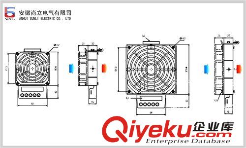 供應(yīng)加熱器 HVL031系列超薄風(fēng)機型節(jié)省空間的暖風(fēng)加熱器原始圖片3