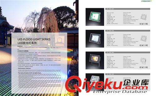 投光燈 中山廠家led燈led燈具 高光效led投光燈戶外亮化LED七彩燈