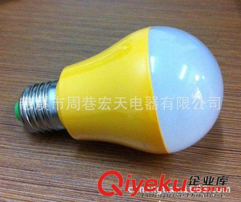 3WLED球泡燈，塑料燈泡原始圖片2