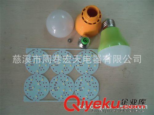 3WLED球泡燈，塑料燈泡原始圖片3