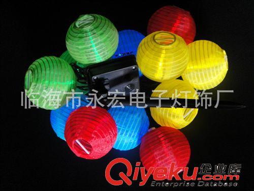 誠信廠家專業(yè)生產LED太陽能燈串 節(jié)日串燈 室外彩燈原始圖片2