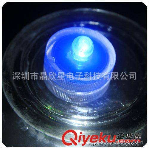 LED 潛水蠟燭燈 LED 水底花瓶裝飾燈 LED 防水七彩燈 旋鈕可更換