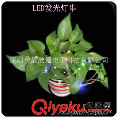 LED電池銅線/銀線防水燈串 節慶裝飾彩燈燈串 戶外LED發光燈串