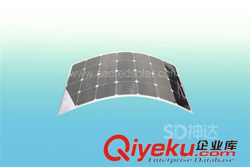 80W{gx}太阳能柔性电池组件npower单晶硅板效率20%以上