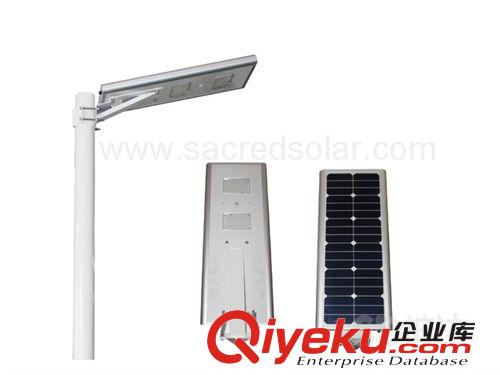 太阳能一体路灯15W，sunpower{gx}组件转换率20%以上