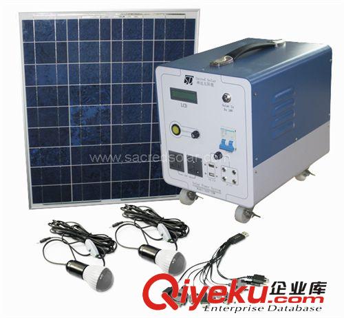 70W離網便攜式小系統，sunpower太陽能移動電源，充電寶