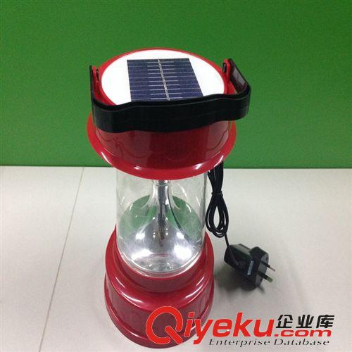 野營燈科技供應(yīng)  3W 兩充電方式 太陽能手提燈 003A型 3w原始圖片2