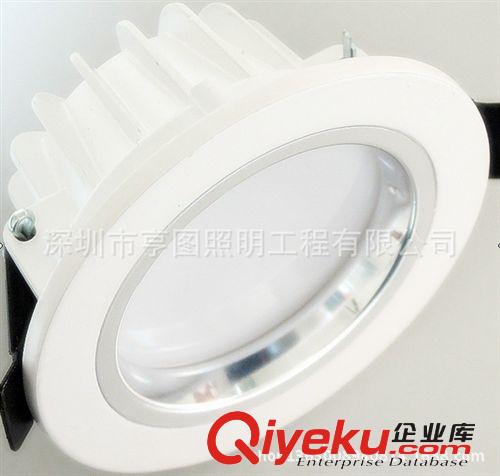 3.5寸壓鑄筒燈工廠淘寶直銷 筒燈套件 led超薄筒燈 飛利浦led筒燈原始圖片2