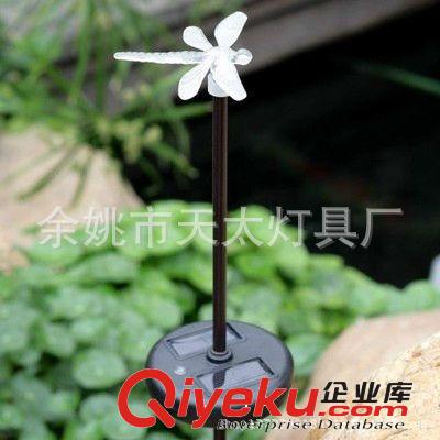 LED蜻蜓太陽能草坪燈 動物造型太陽能地插燈 庭院景觀燈