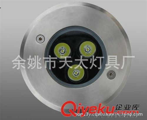 3WLED地埋燈 圓形地埋燈 草坪燈 鋁壓鑄埋地?zé)粼紙D片3