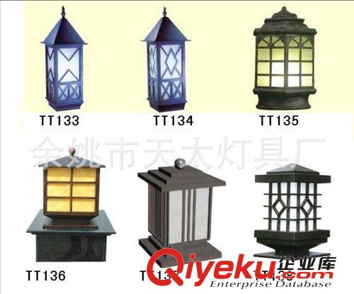 鋁壓鑄柱頭燈 廠家直銷花園柱頭燈 定制圍墻橋梁壁燈柱頭燈