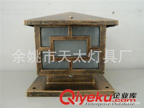 鋁壓鑄柱頭燈 廠家直銷花園柱頭燈