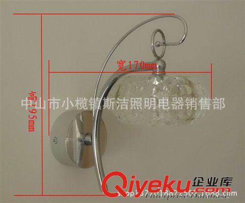 廠家直銷現代LED水晶壁燈 室內裝飾壁燈 酒店壁燈 LED小夜燈批發原始圖片2
