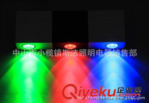 4*1W裝飾LED壁燈-中山LED壁燈廠家-戶外裝飾壁燈-彩色LED壁燈
