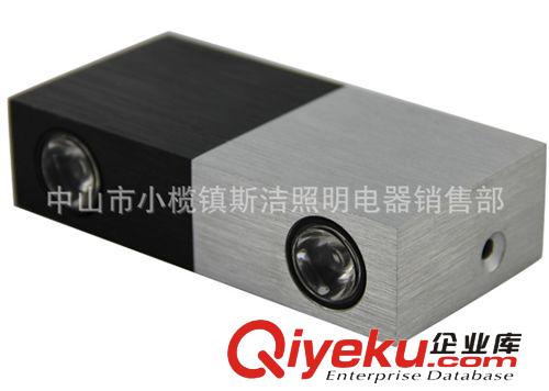 2*1W方形LED壁燈-LED壁燈廠家-長(zhǎng)方形LED壁燈批發(fā)-裝飾壁燈原始圖片2