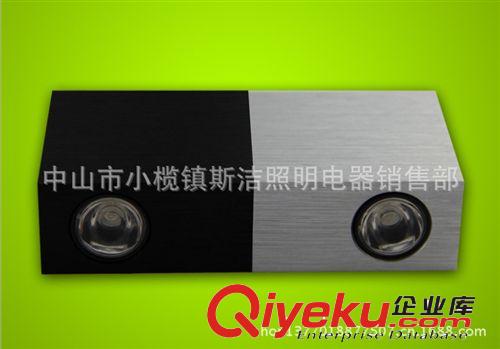 2*1W方形LED壁燈-LED壁燈廠家-長(zhǎng)方形LED壁燈批發(fā)-裝飾壁燈原始圖片3