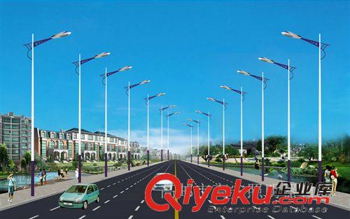 小額批發 街道白色單臂路燈 高郵節能單臂路燈 多款任選原始圖片3