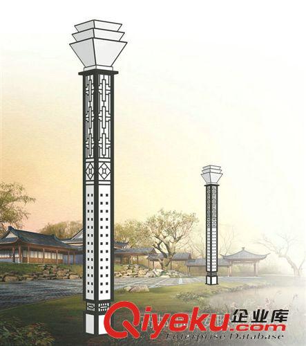 生產(chǎn)銷售 精美鳳凰中式庭院燈 鑄鋁花園庭院燈 價錢實惠原始圖片3