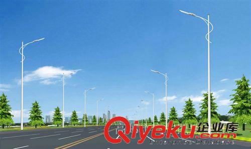 廠家熱銷 簡約白色單臂路燈 節能LED單臂路燈 量多優惠