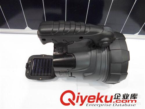 專業供應 太陽能塑料手電筒 太陽能強光手電筒 外貿太陽能手電筒原始圖片2