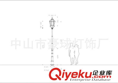 廠家直銷 歐式庭院燈仿古庭院燈LED景觀庭院燈歡迎來(lái)電來(lái)樣咨詢?cè)紙D片3