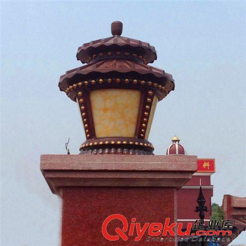 柱頭燈生產(chǎn)廠家 墻頭燈 圍墻燈草坪燈 柱頭燈價格 可混批中山直銷