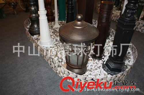 柱頭燈生產(chǎn)廠家 墻頭燈 圍墻燈草坪燈 柱頭燈價格 可混批中山直銷原始圖片2