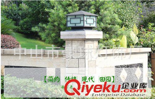 豪球歐式鋁制燈別墅大門柱子墻頭燈戶外防水圍墻花園庭院燈具原始圖片2