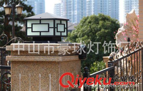 豪球歐式鋁制燈別墅大門柱子墻頭燈戶外防水圍墻花園庭院燈具原始圖片3