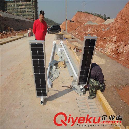 新款一體化太陽能路燈 紅外感應LED路燈 8W街燈 環(huán)保節(jié)能庭院燈原始圖片3