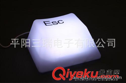 【優質直銷】供應新款創意LED按鍵燈 USB接口鍵盤LED按鍵燈原始圖片2