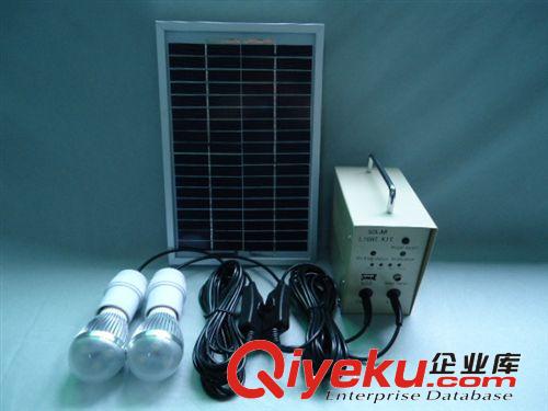 太陽能家用發電系統5W太陽能移動照明系統原始圖片2
