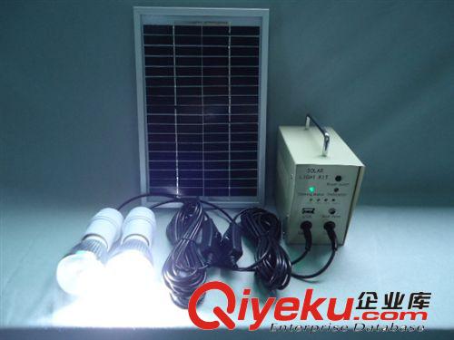 太陽能家用發電系統5W太陽能移動照明系統原始圖片3