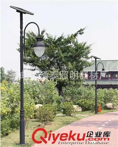 太陽能照明燈 廣東省廣州市公園 gd別墅區(qū)3-5米太陽能庭院燈原始圖片2