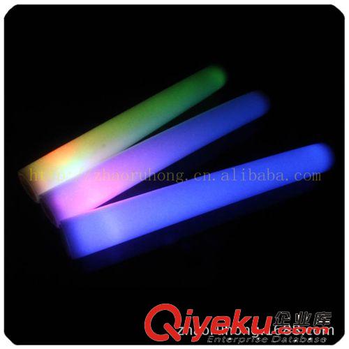 2014廠家直銷： LED發(fā)光七彩棒/閃光加油泡沫棒/閃光禮品原始圖片3