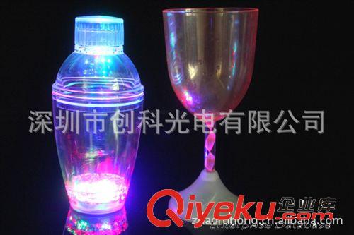 led閃光杯子 七彩發光杯 創意發光禮品 酒吧 婚慶 生日 KTV 用品原始圖片2