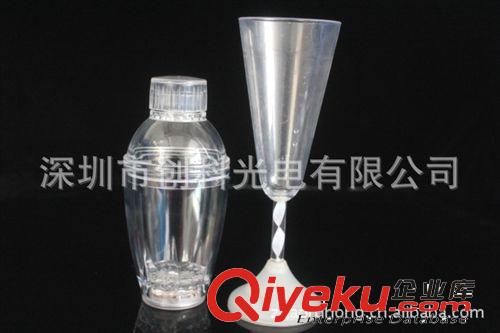 LED發光杯子,Ps材質杯子，創意個性發光杯 LED閃光杯子 酒吧用品原始圖片2