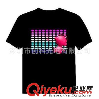 供應(yīng)男女式180g全棉發(fā)光t恤 可提供各種尺碼