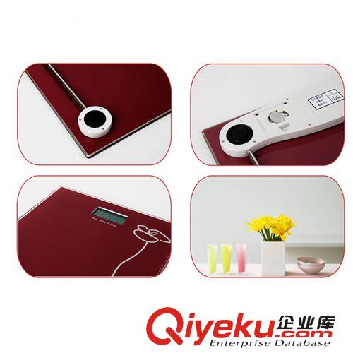 深圳奧又美廠家直銷 鋼化玻璃體重秤 電子秤原始圖片3