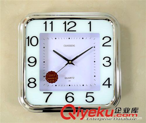 方形掛鐘 環(huán)保，掛鐘出口sky time 掛鐘  創(chuàng)意掛鐘 時(shí)鐘原始圖片2