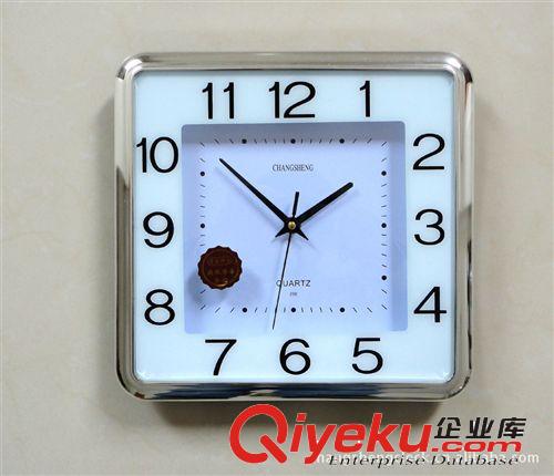 方形掛鐘 環(huán)保，掛鐘出口sky time 掛鐘  創(chuàng)意掛鐘 時(shí)鐘原始圖片3