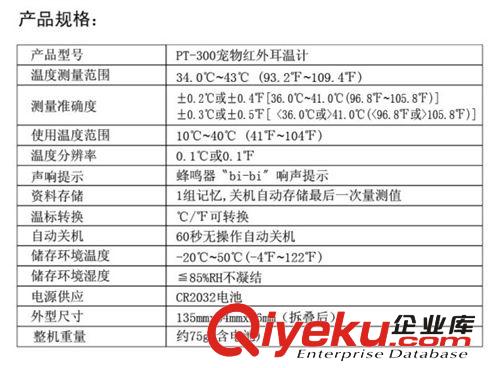 寵物 進口紅外線耳溫槍 可選帶環保一次耳套 便攜獸用一秒測量